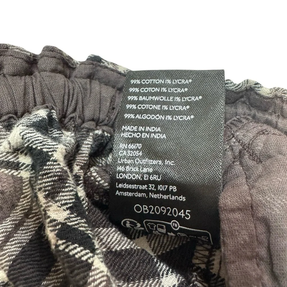 New Free People Hudson Canyon Charcoal Combo Pants Size XS